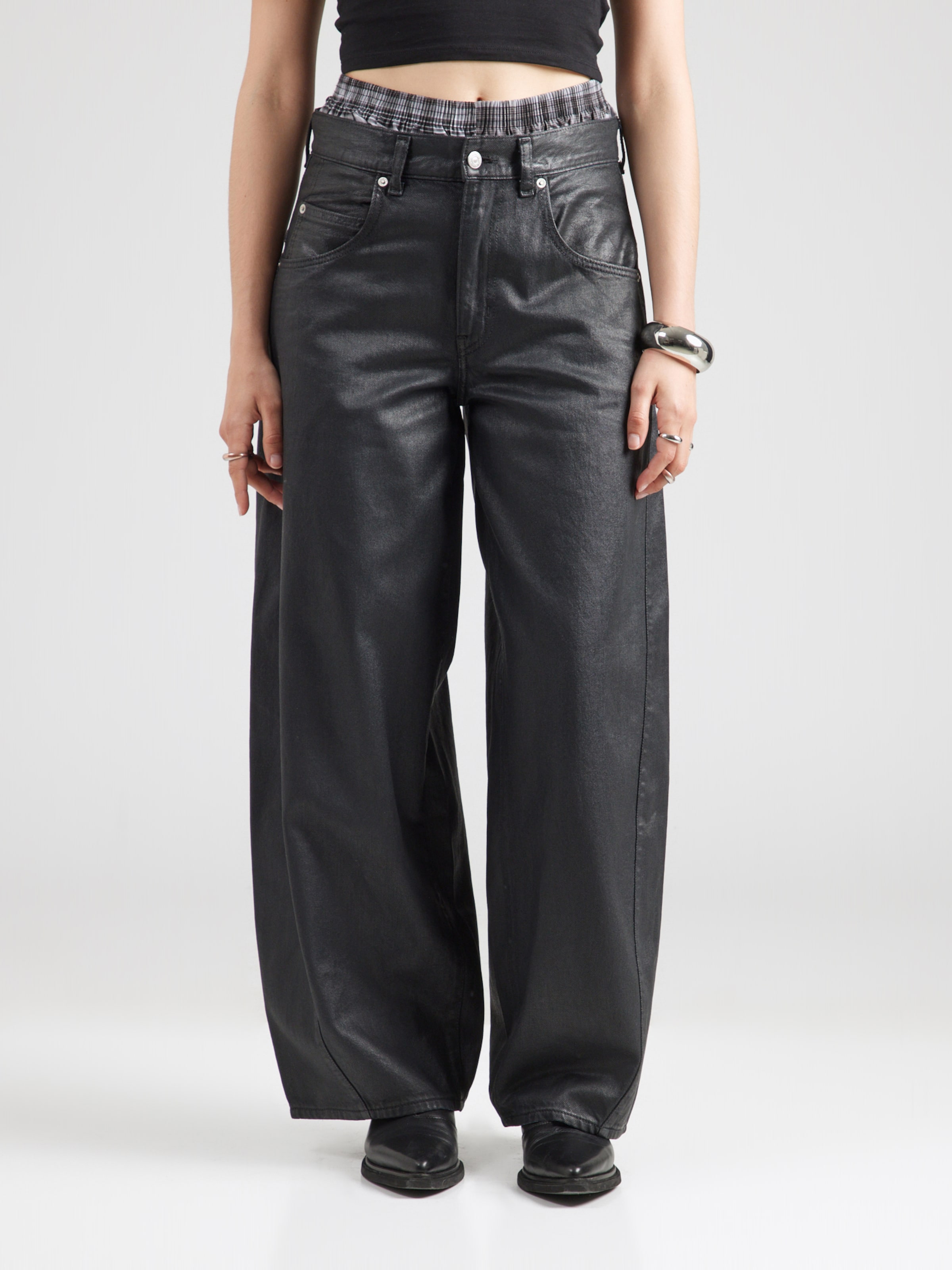 【LEVI’S】for JS SUPER BAGGY BARREL LONG Super Baggy Barrel Women's Jeans - Medium Wash | Levi's® US