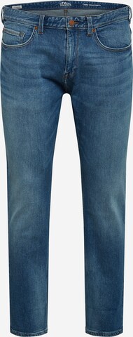 s.Oliver Men Big Sizes Regular Jeans in Blue: front