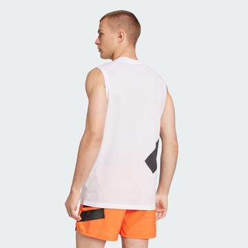 T-Shirt fonctionnel 'Xperior' ADIDAS TERREX en blanc