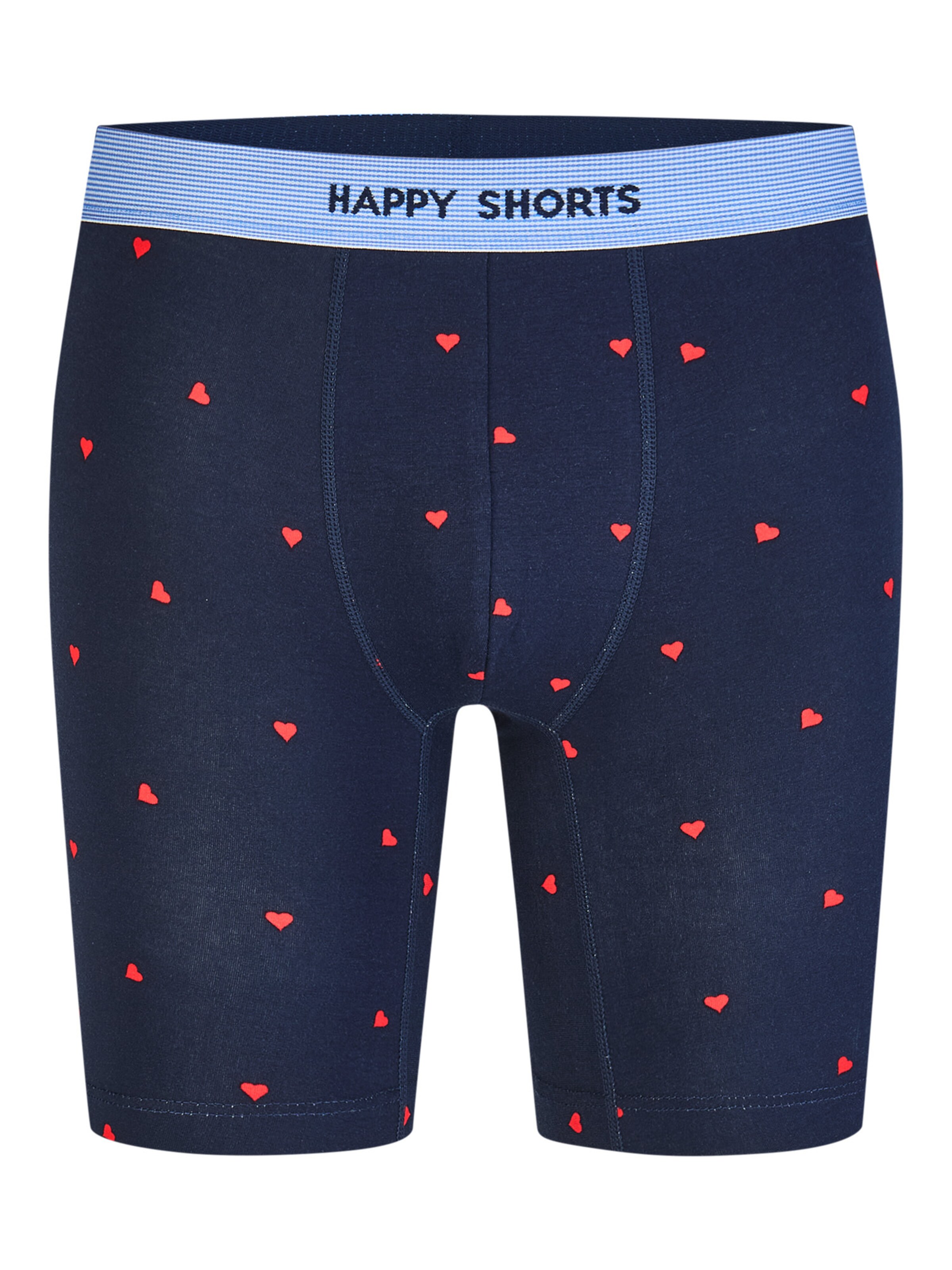 Boxers ' Jersey ' Happy Shorts en bleu