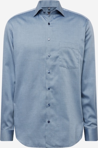 ETERNA Slim fit Business Shirt in Blue: front