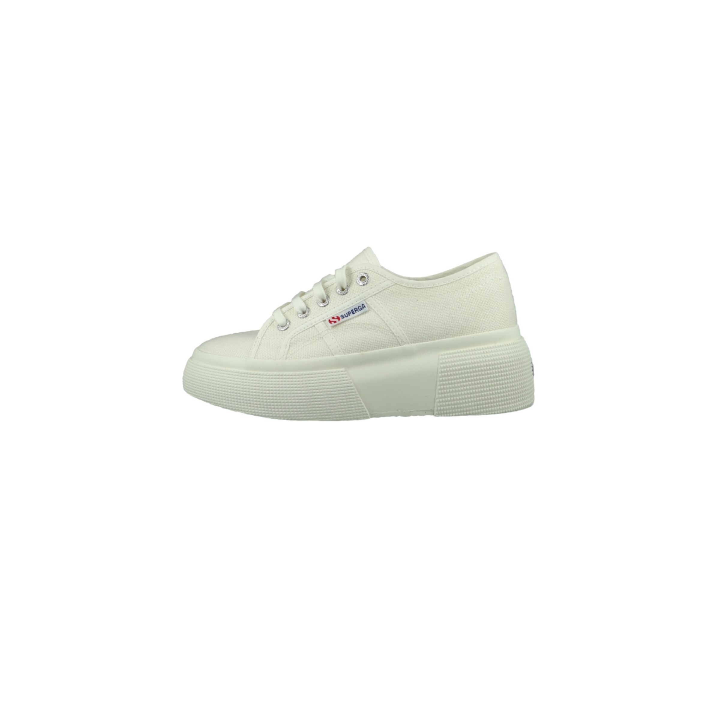 SUPERGA - Sapatilhas baixas 'Bubble' em branco