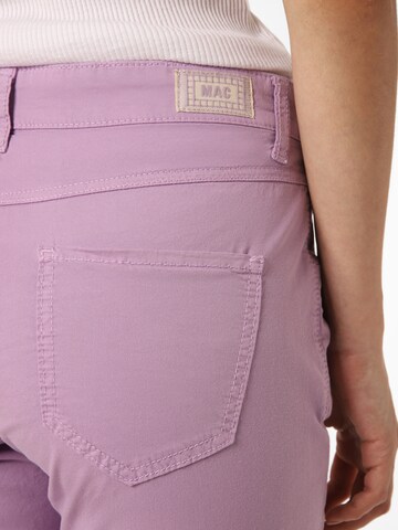 MAC Slimfit Hose in Lila