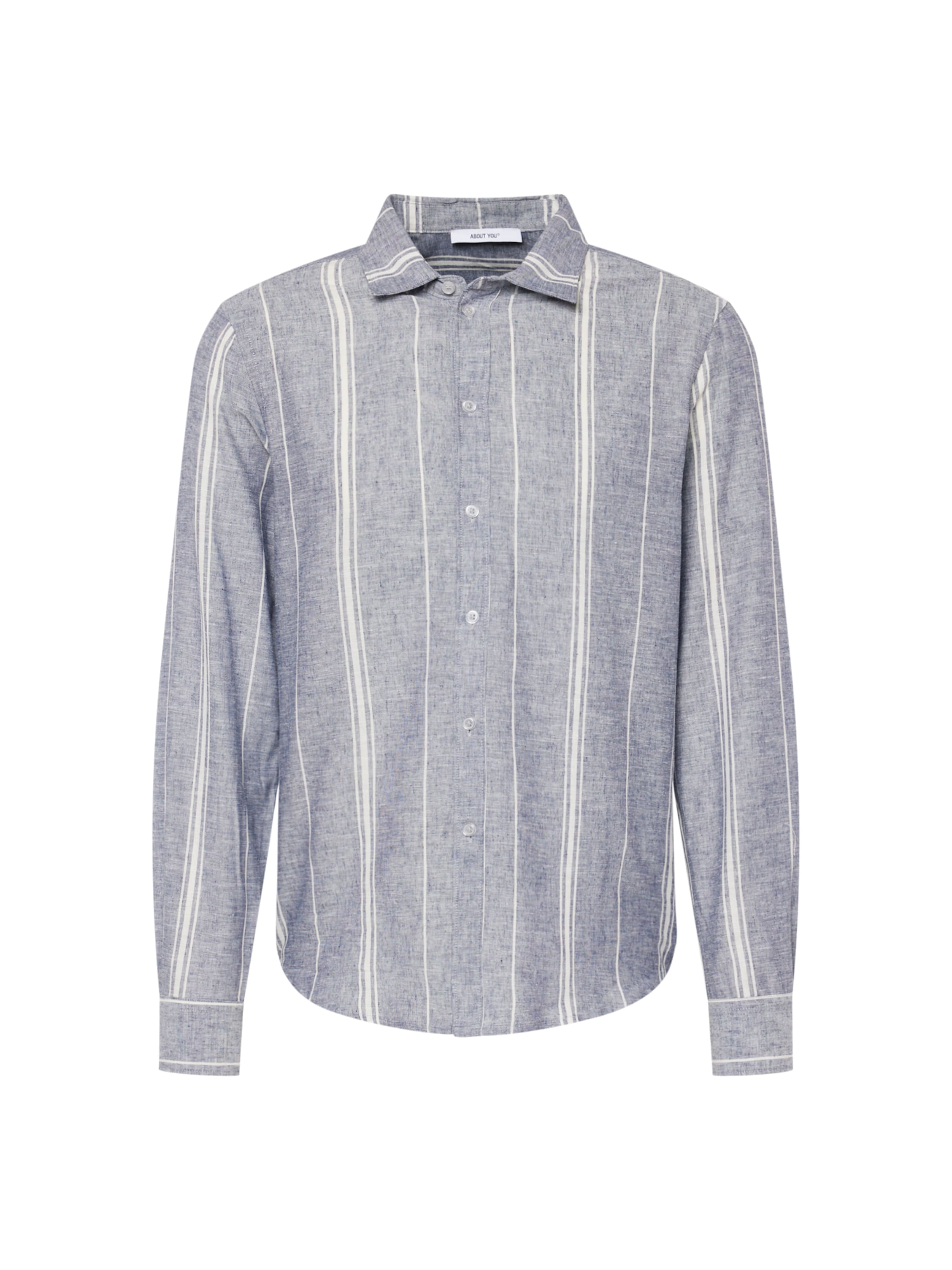 Regular fit Camicia 'Dave' di ABOUT YOU in blu: frontale