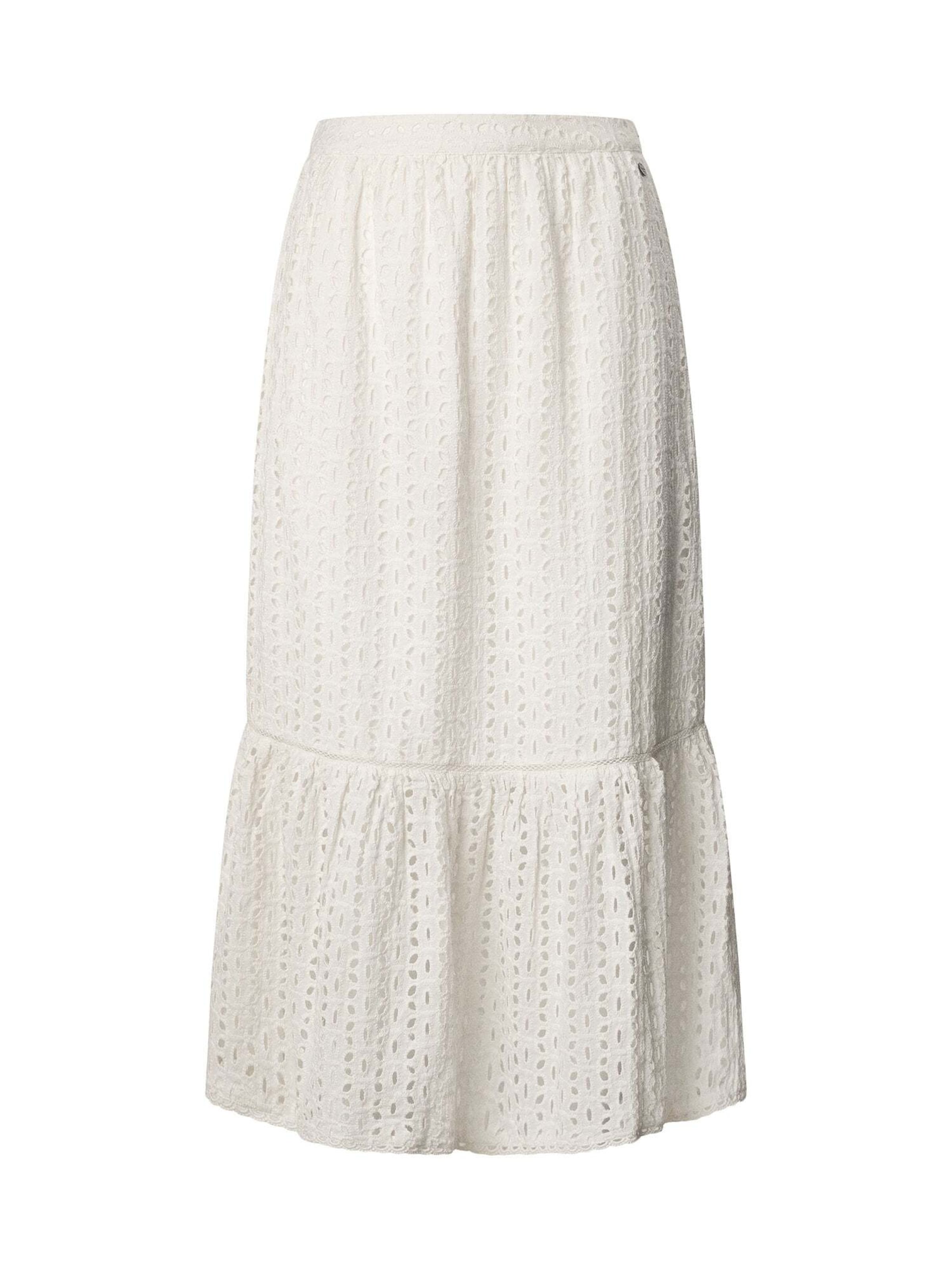 Pepe Jeans Skirt 'Odelia' in White: front