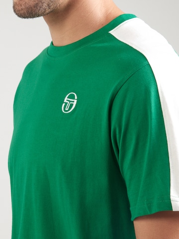 Sergio Tacchini Μπλουζάκι 'CARLO' σε πράσινο