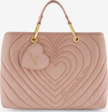 Braccialini - Bolso de mano 'Beth Matelassé' en rosa: frente