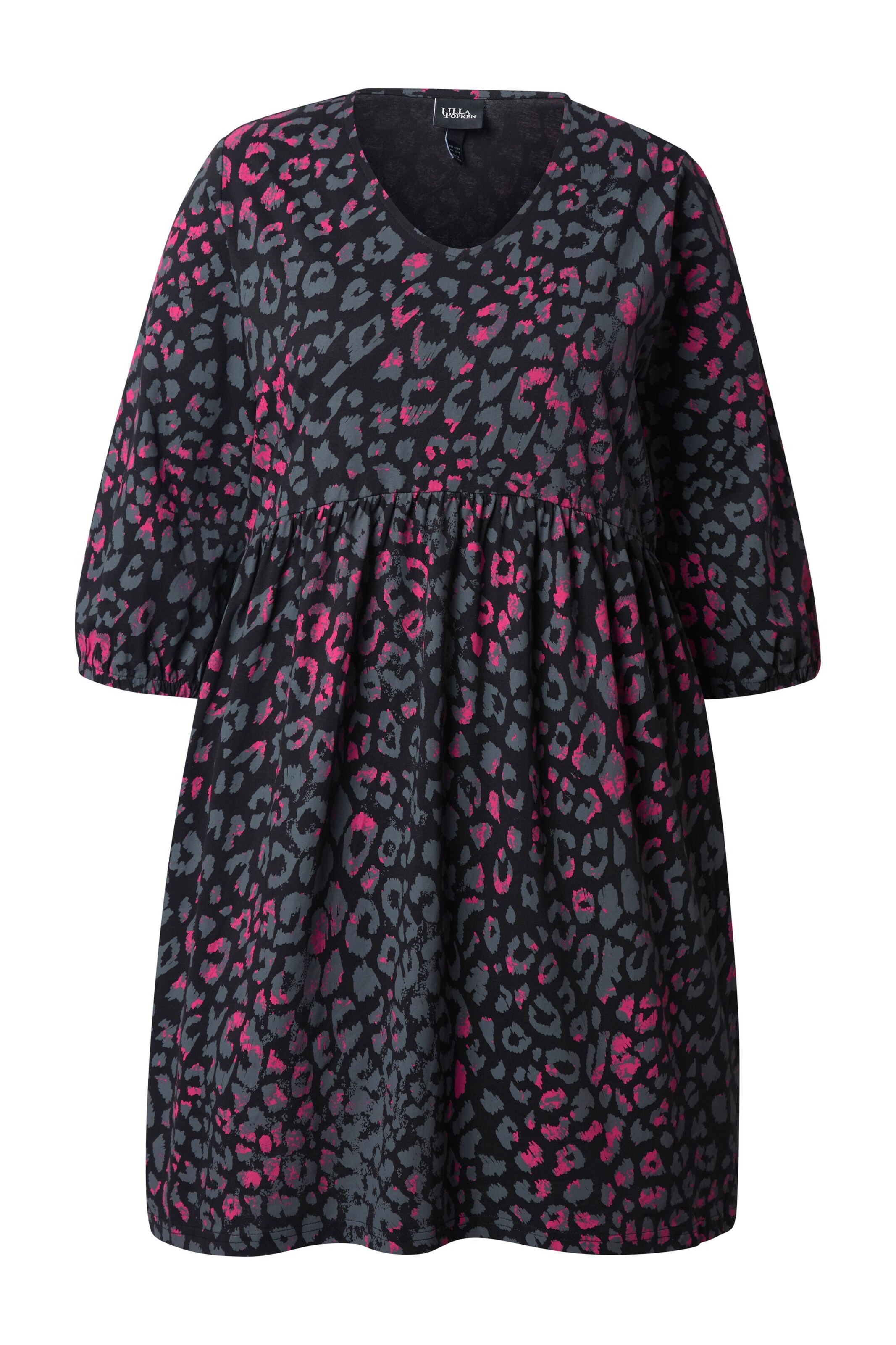 Robe Ulla Popken en noir : devant