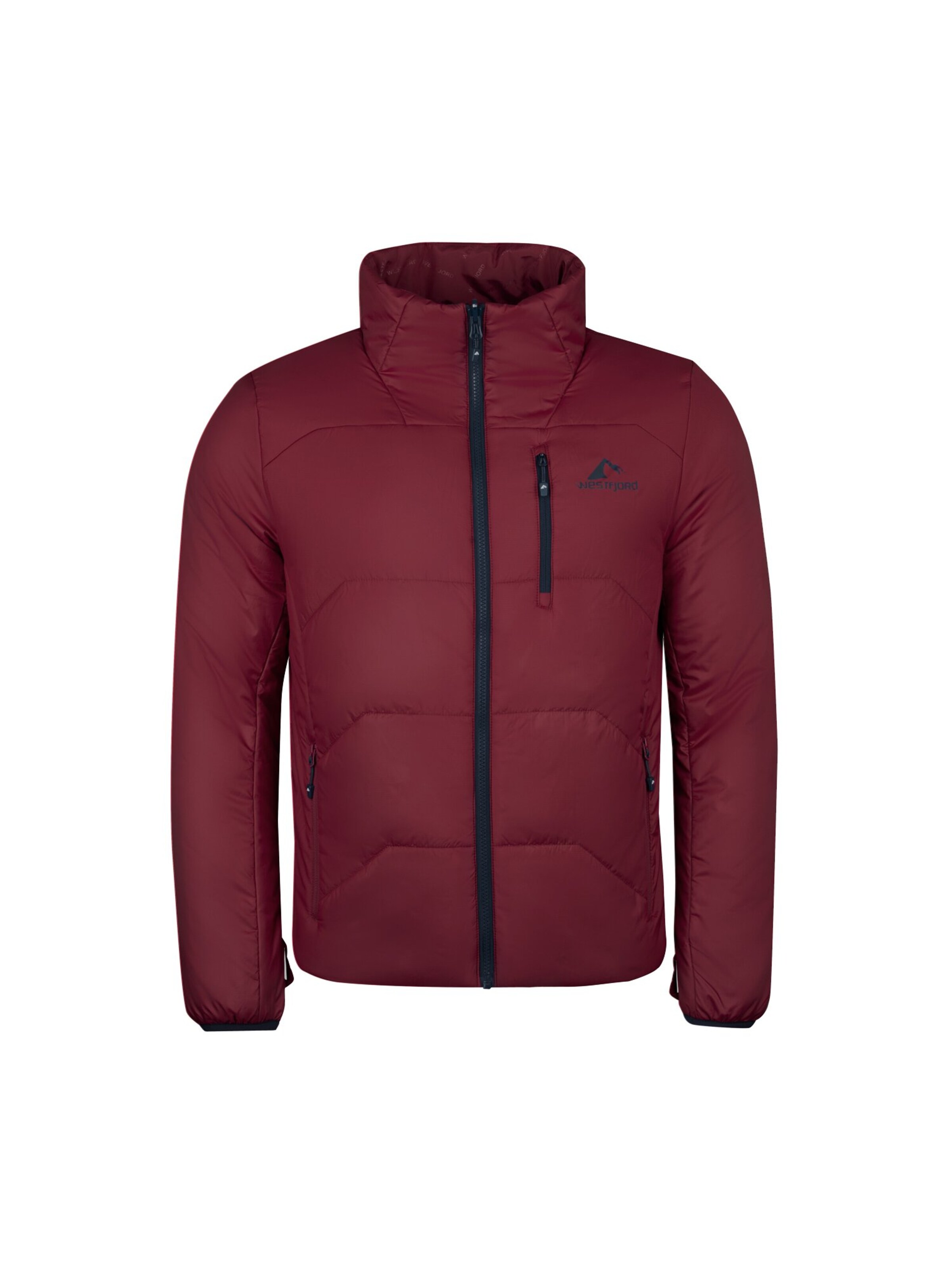 WESTFJORD Winter Jacket in Red: front