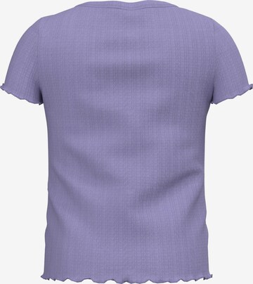NAME IT - Camiseta 'VIBSE' en lila