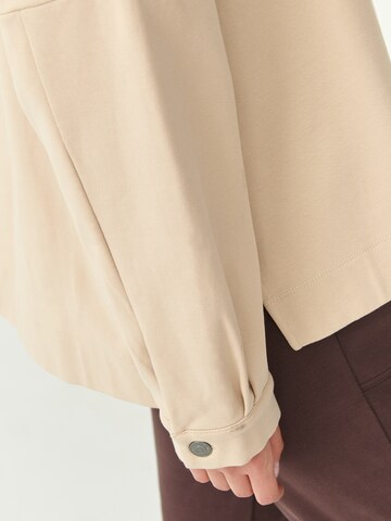 Sweat-shirt 'KURTIKA' TATUUM en beige