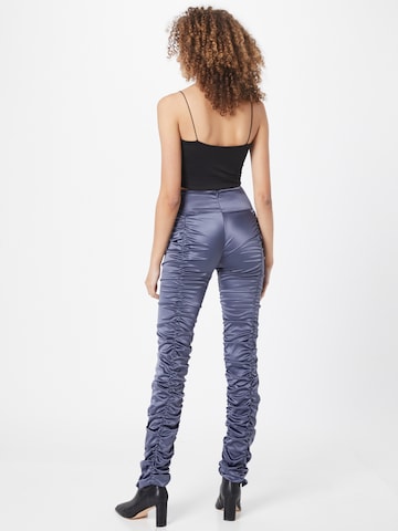 Coupe slim Pantalon WEEKDAY en bleu