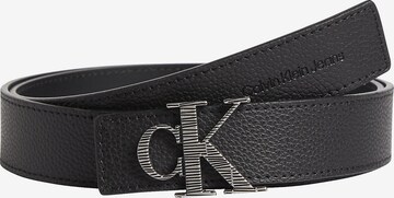 Calvin Klein Jeans Gürtel in Schwarz: predná strana