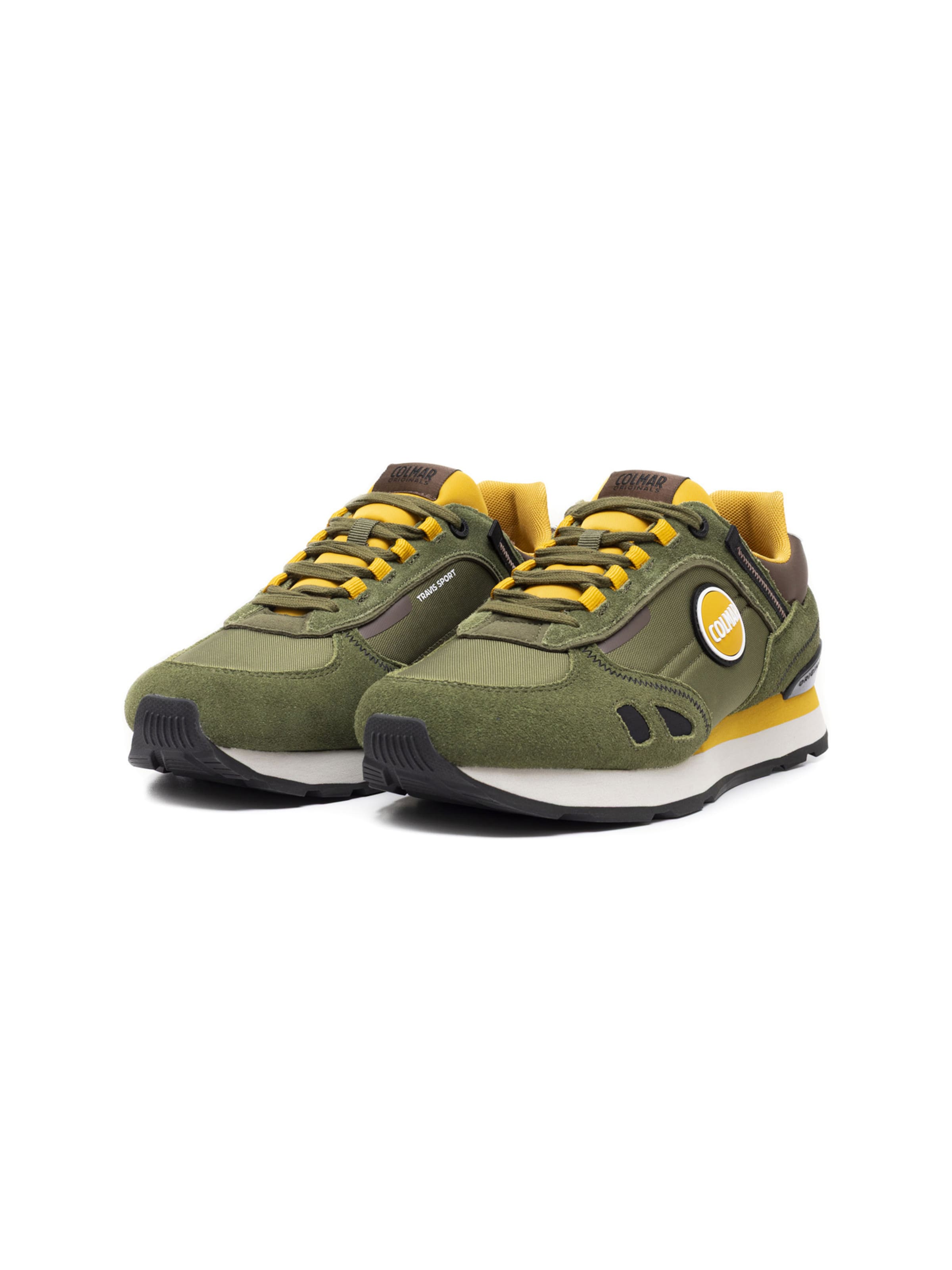Colmar Platform trainers 'Travis Sport Colors' in Green: front