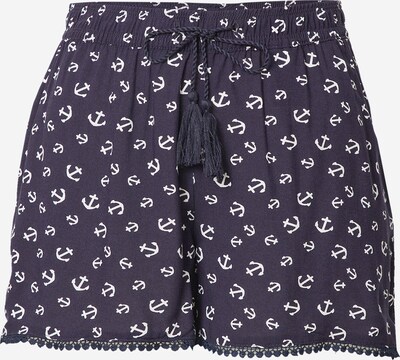 Hailys Shorts 'Sia' in navy / weiß, Produktansicht
