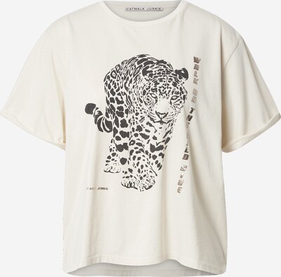 CATWALK JUNKIE T-shirt 'HUNTING' en beige / noir, Vue avec produit