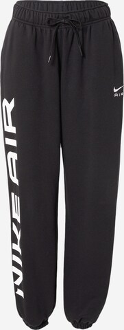 Nike Sportswear Trousers in Black: front