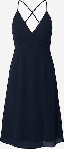STAR NIGHT Koktejlové šaty – modrá: přední strana