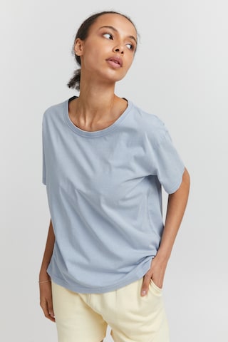 ICHI Shirt 'IHJESSA' in Blauw: voorkant