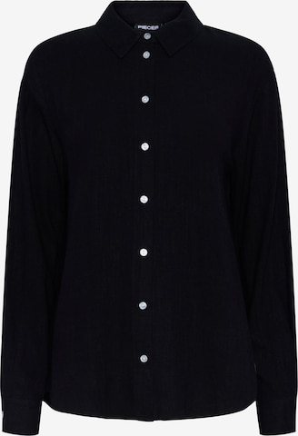 PIECES Blouse 'VINSTY' in Black: front