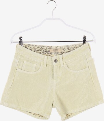 GUESS Shorts in XXS in Yellow: front