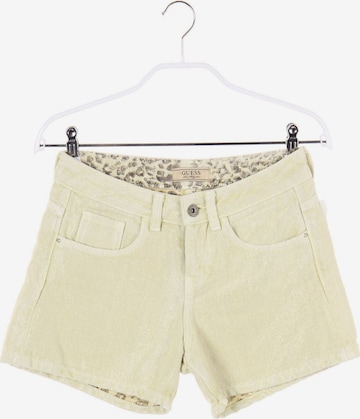 GUESS Shorts in XXS in Yellow: front