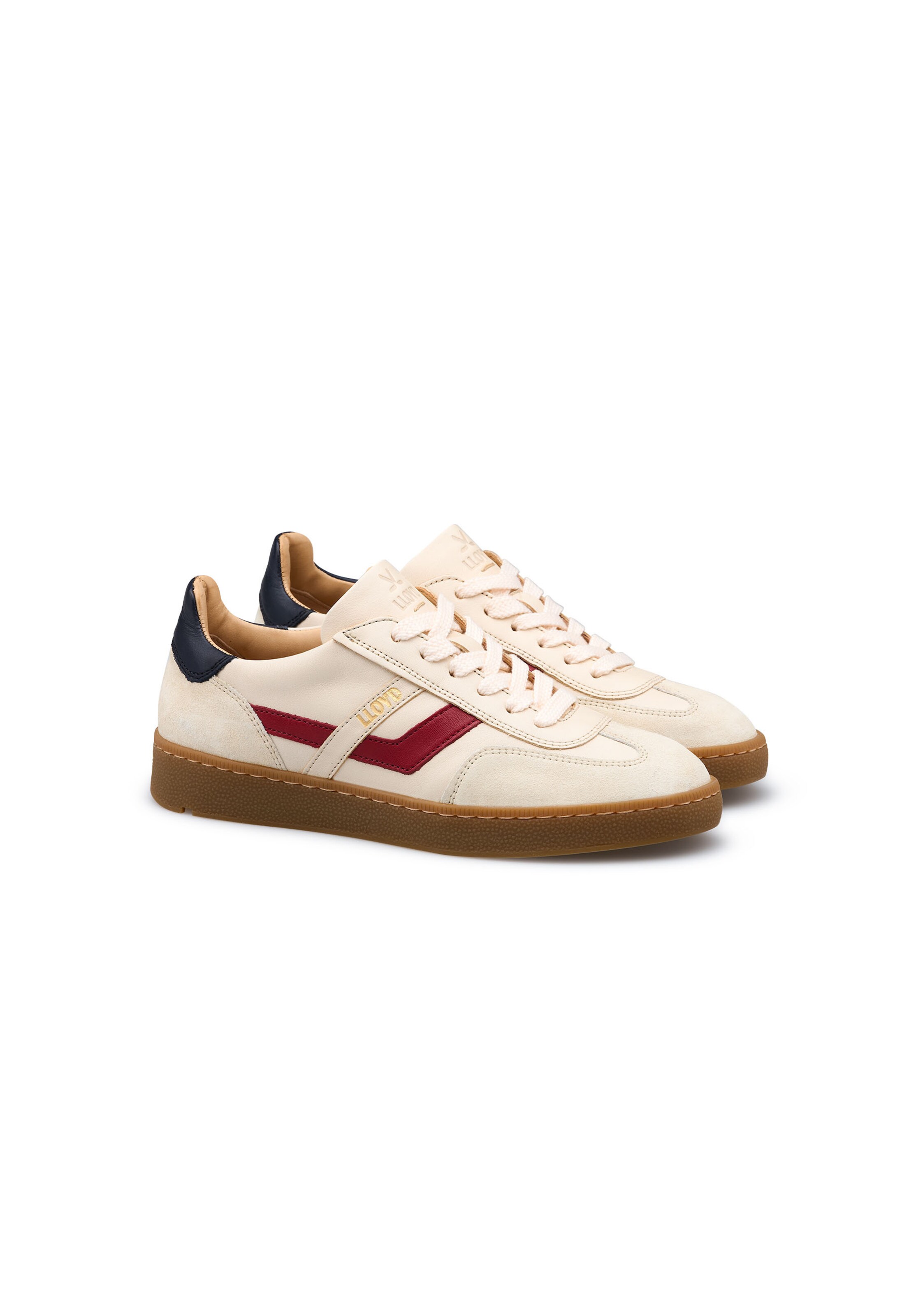 LLOYD Platform trainers in Beige