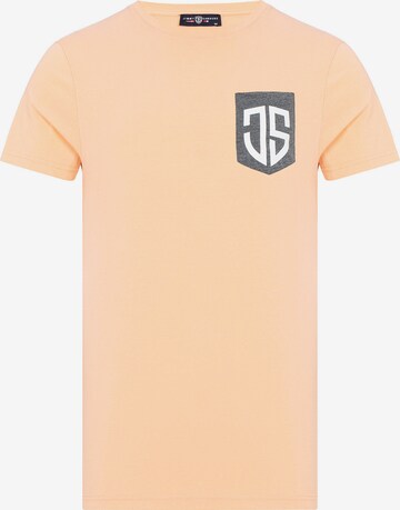 Jimmy Sanders Shirt 'Bohumir' in Oranje: voorkant