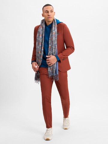 Finshley & Harding London Slim fit Colbert ' Brixdon ' in Bruin