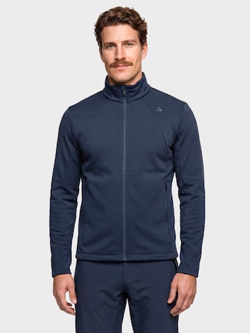 Schöffel Funktionele fleece-jas 'Immerso' in Blauw: voorkant