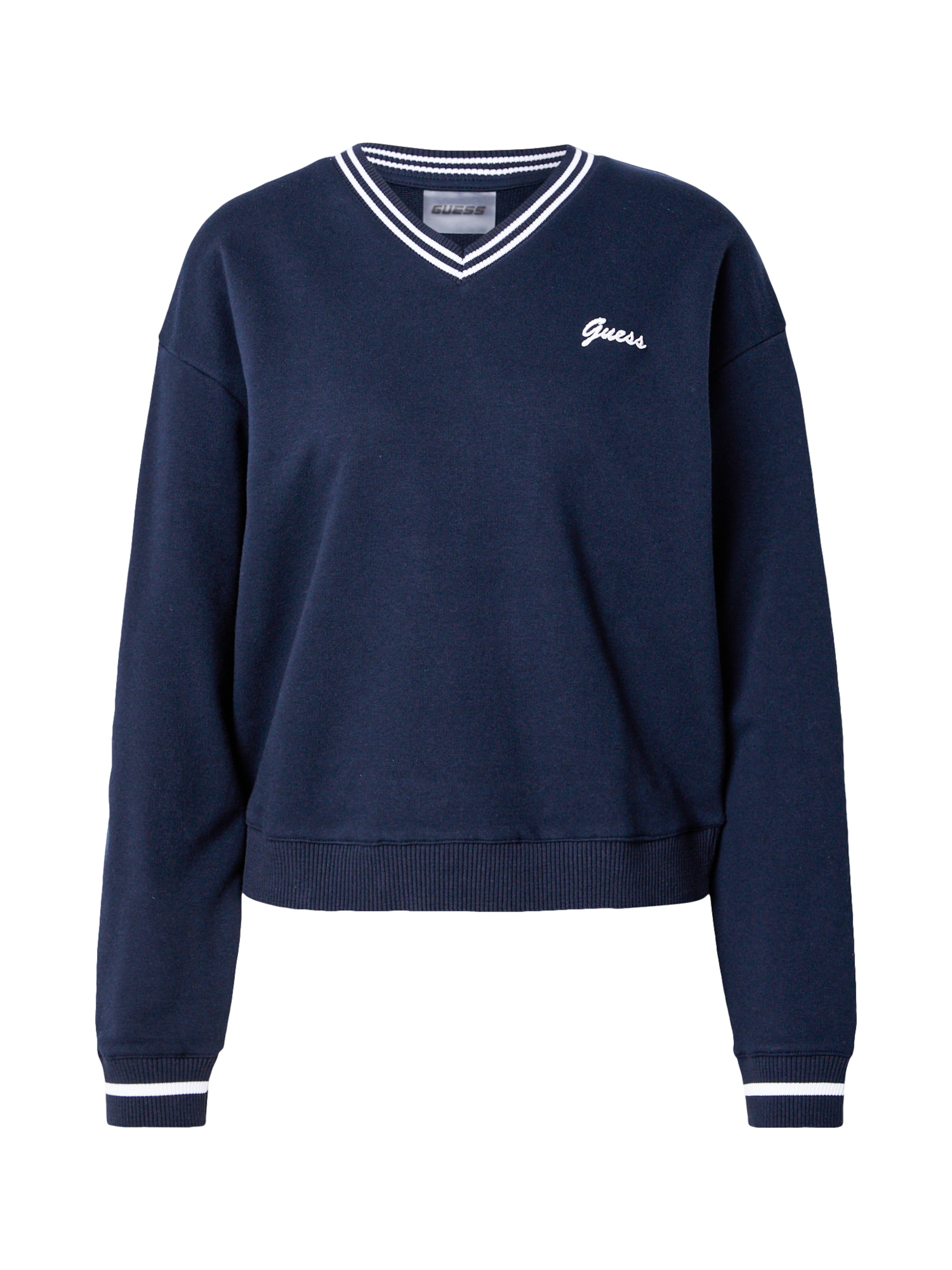 GUESS Sweatshirt 'IRIS' in Blue: front