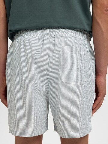 SELECTED Zwemshorts in Blauw