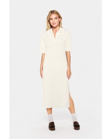 SAINT TROPEZ Knit dress 'Juanna' in White