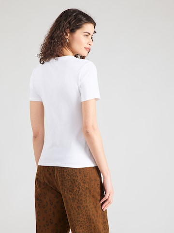 Tricou 'ESME' de la Samsøe Samsøe pe alb