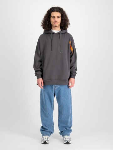 ALPHA INDUSTRIES Sweatshirt in Grijs