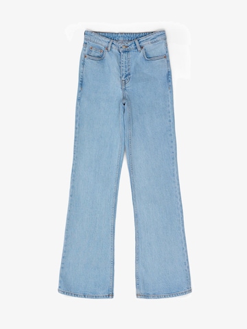 Dr. Denim Jeans 'Elba Mid Bootcut' in Blauw: voorkant