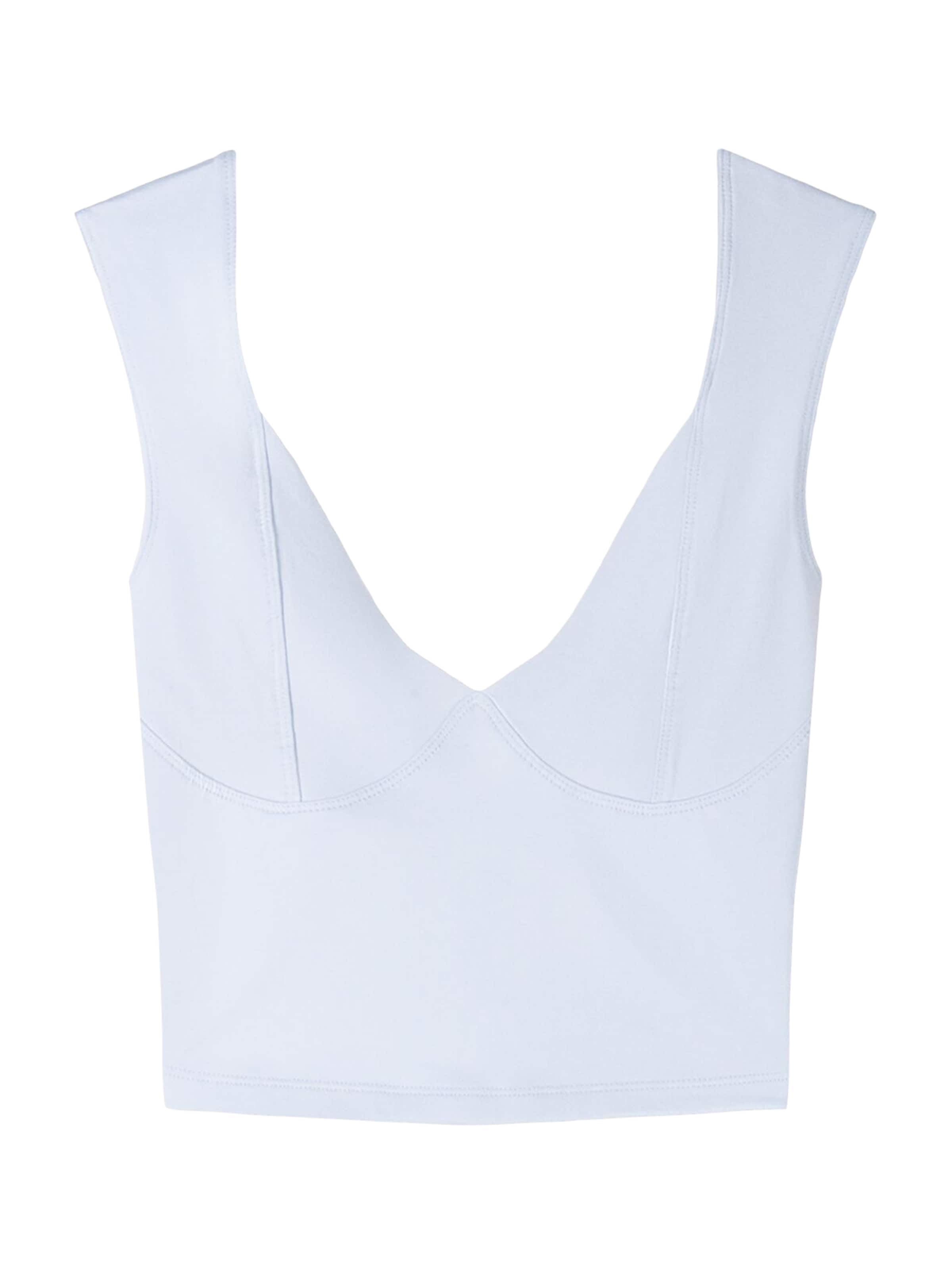 Bershka Topp i blå: framsida