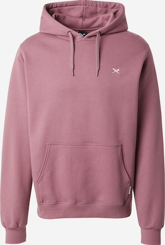 Coupe regular Sweat-shirt Iriedaily en violet : devant