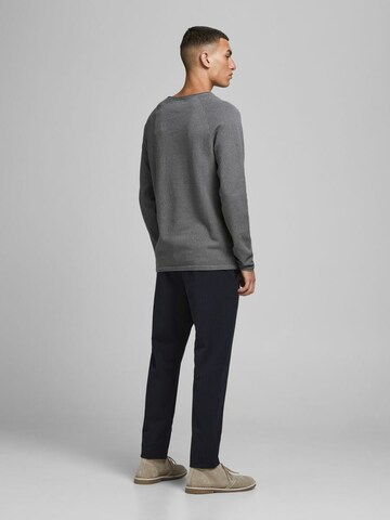 JACK & JONES Regular Fit Pullover 'Hill' in Grau