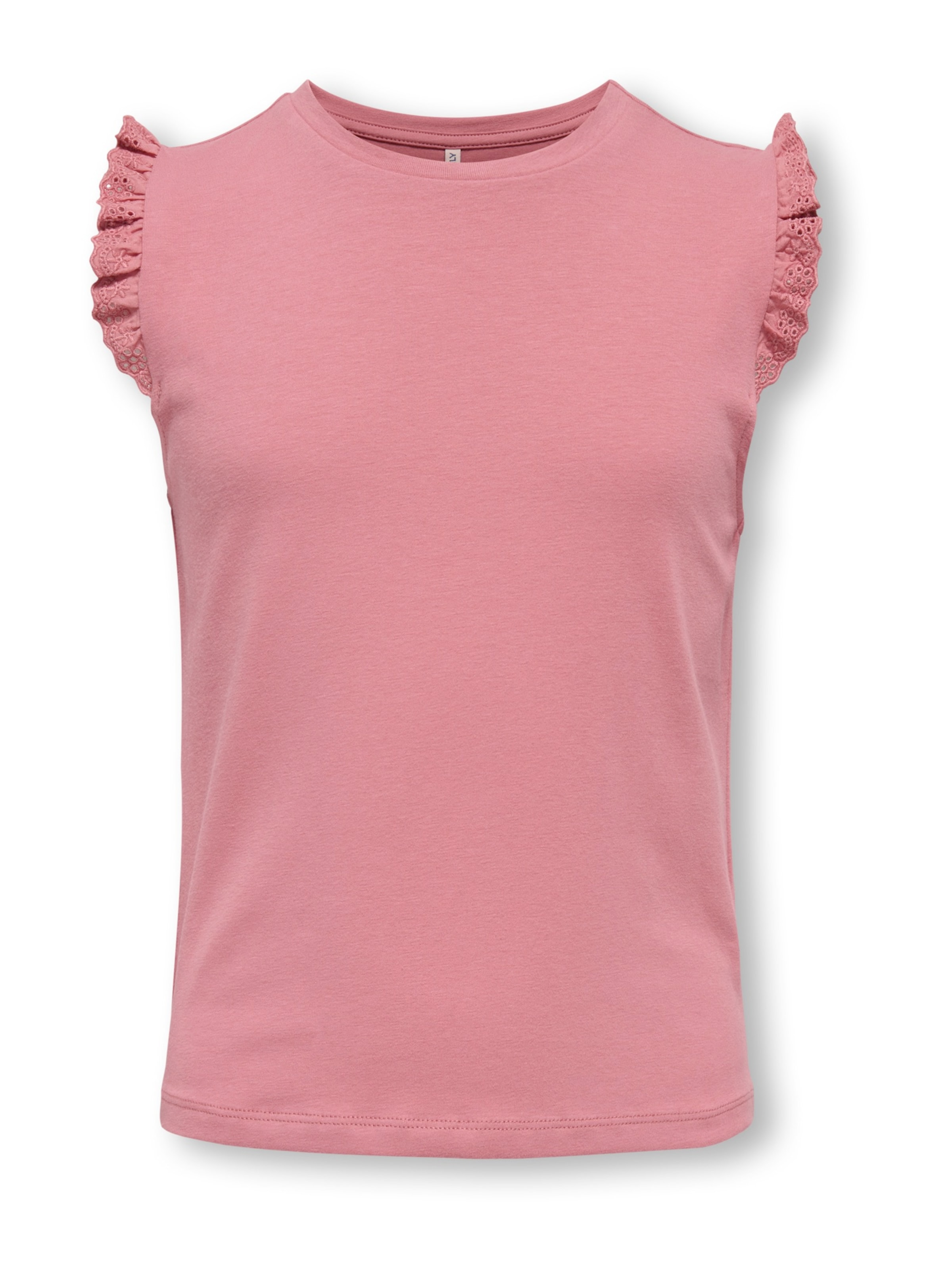 ONLY GIRLS Τοπ 'KOG30 AIAH' σε ροζ: μπροστά