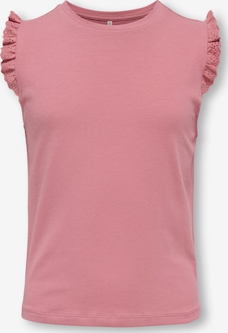 ONLY GIRLS Topp 'KOG30 AIAH' i rosa: framsida