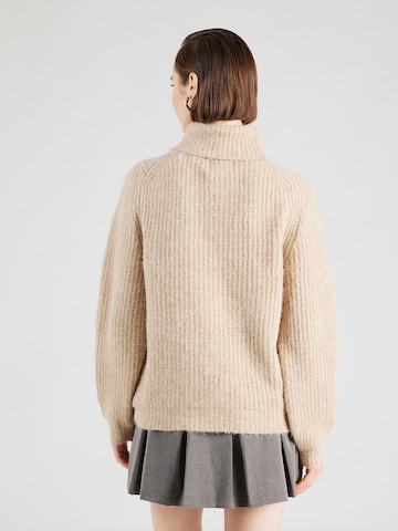 PIECES Sweter 'FENJA' w kolorze beżowy