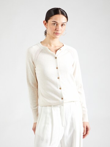 Cardigan 'LULU' WHITE STUFF en blanc : devant