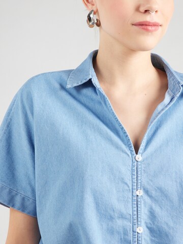 Chemisier 'ONLNova' ONLY en bleu