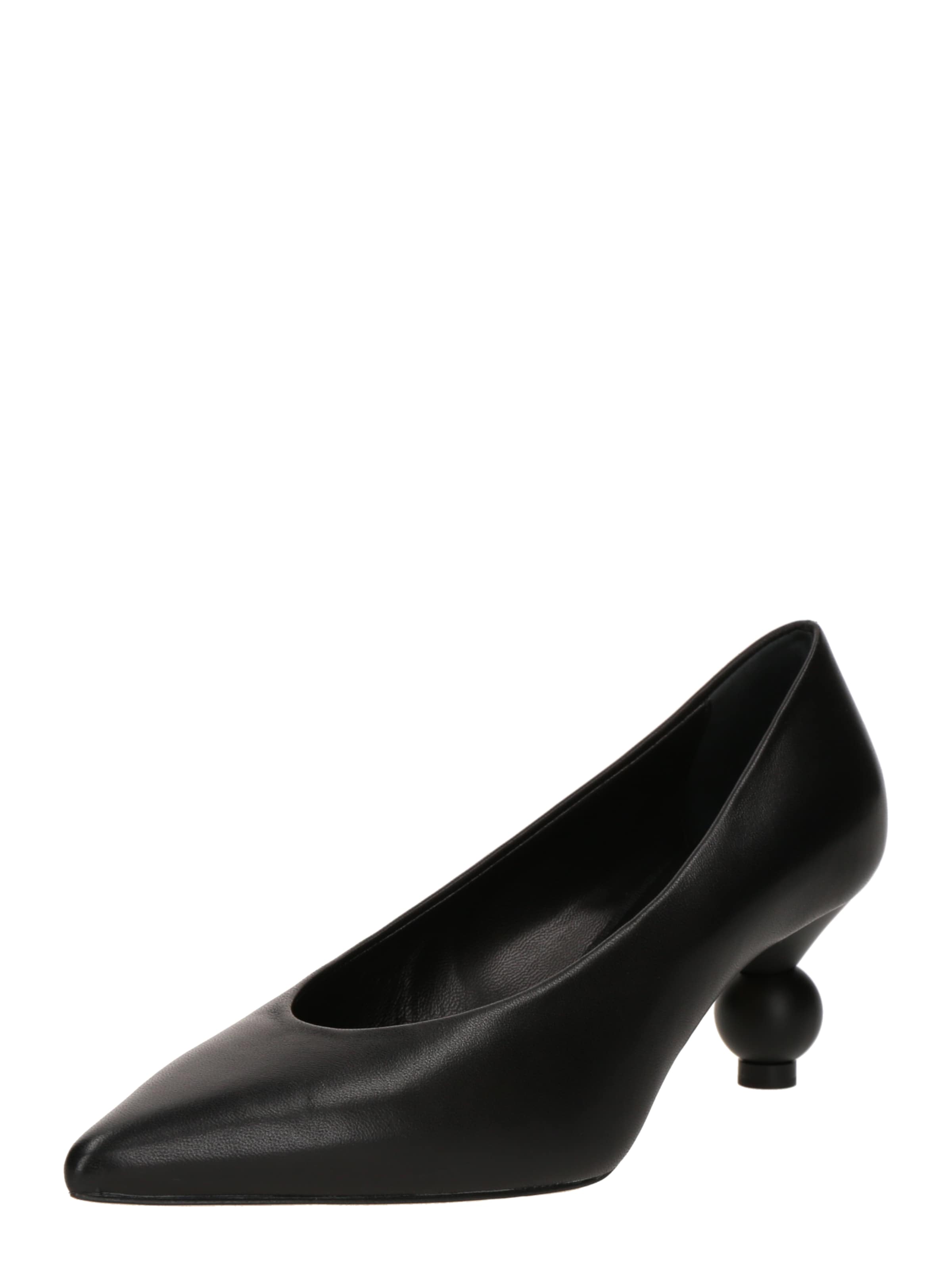 Weekend Max MaraCipele s potpeticom 'RENZA' - crna boja: prednji dio