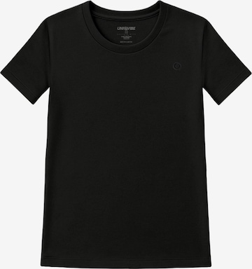 UNIQVIBE Shirt in Black: front