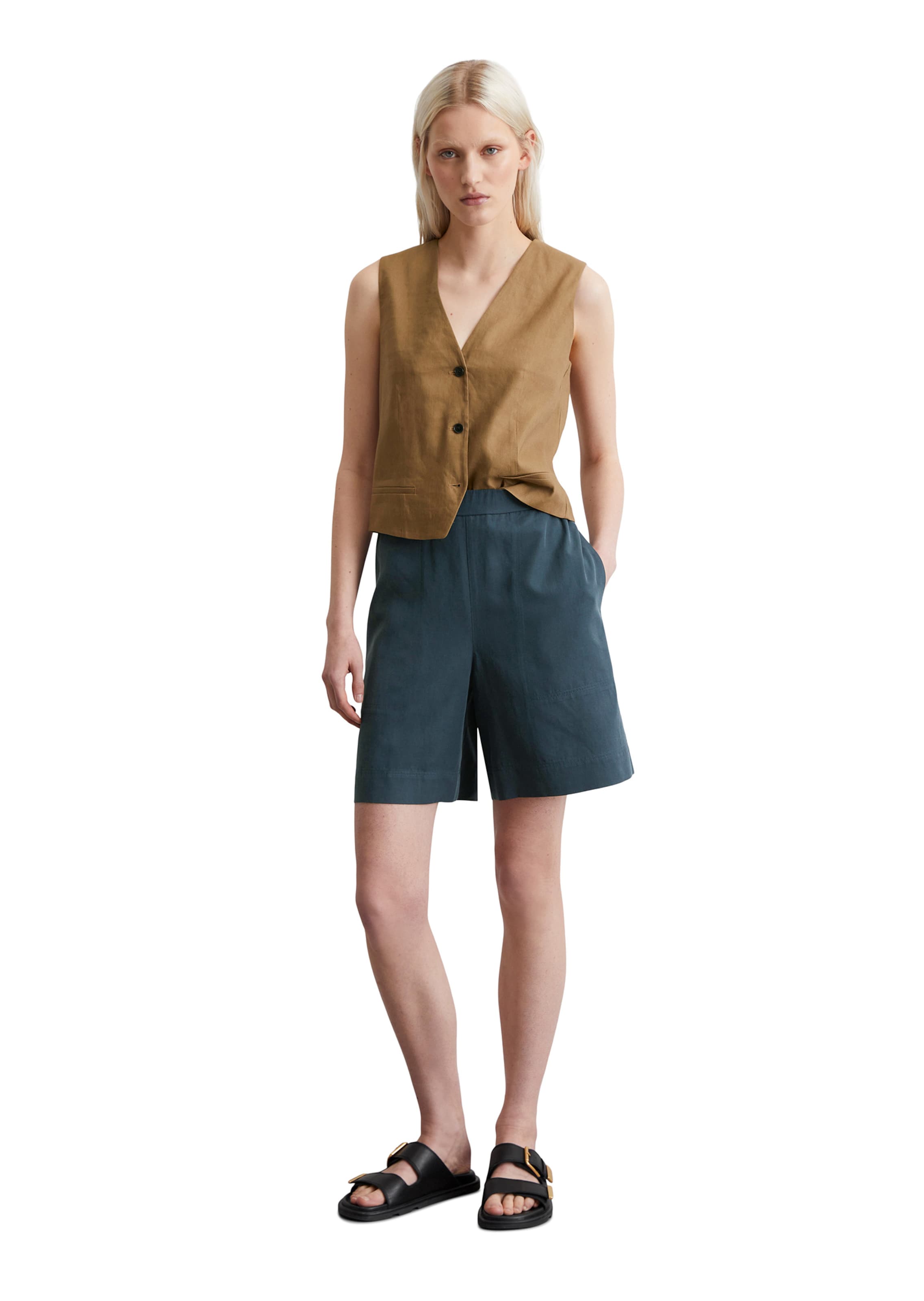 Marc O'Polo Loose fit Pants in Blue