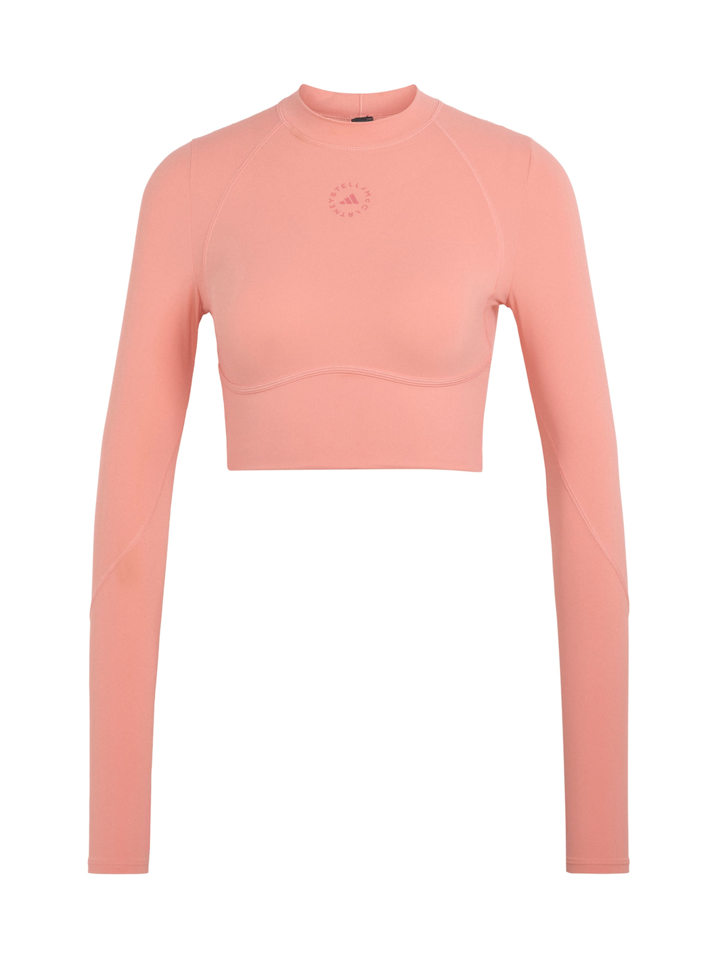 ADIDAS BY STELLA MCCARTNEY Λειτουργικό μπλουζάκι 'TruePurpose' σε πορτοκαλί: μπροστά