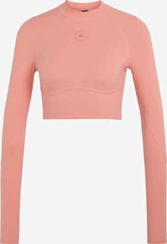ADIDAS BY STELLA MCCARTNEY Λειτουργικό μπλουζάκι 'TruePurpose' σε πορτοκαλί: μπροστά