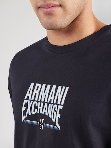 ARMANI EXCHANGE Bluser & t-shirts i blå
